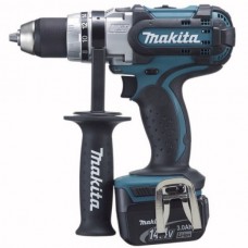 Дрель-шуруповерт аккумуляторный ударный Makita BHP444RFE 